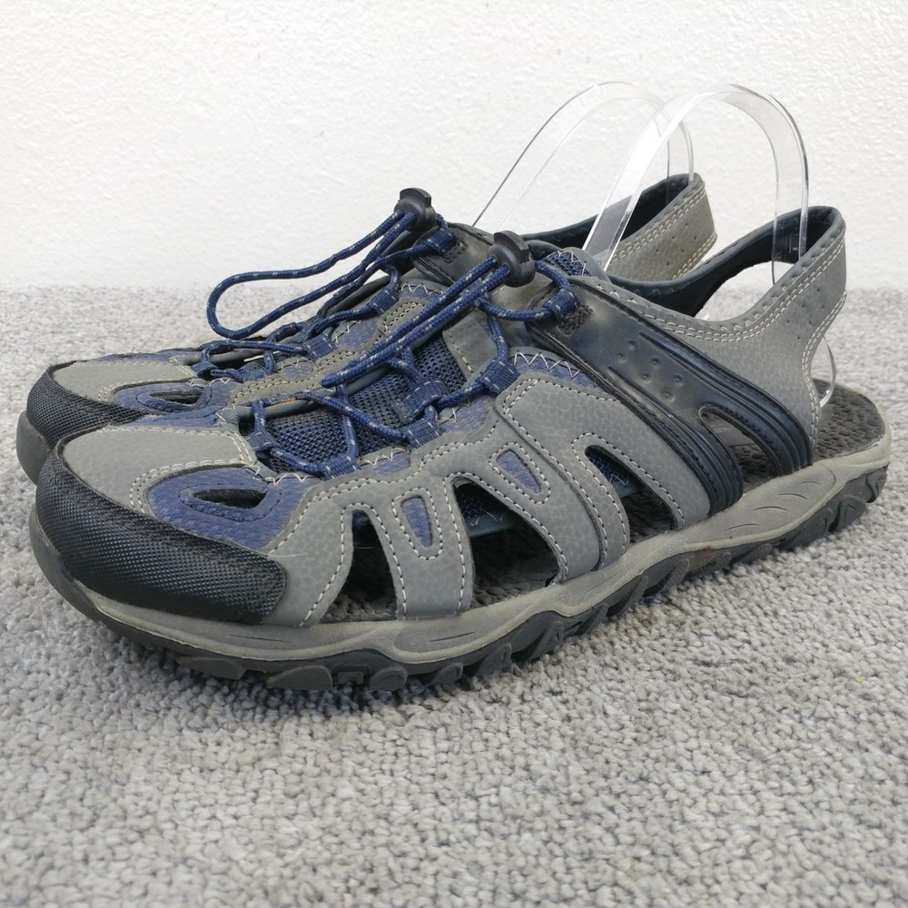 Ozark Trail Sandals Mens 11 Blue Closed Toe Outdoor Water Fisherman MNOT28HY177